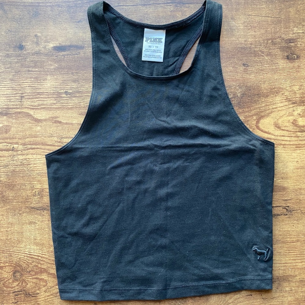 PINK VS racerback crop top